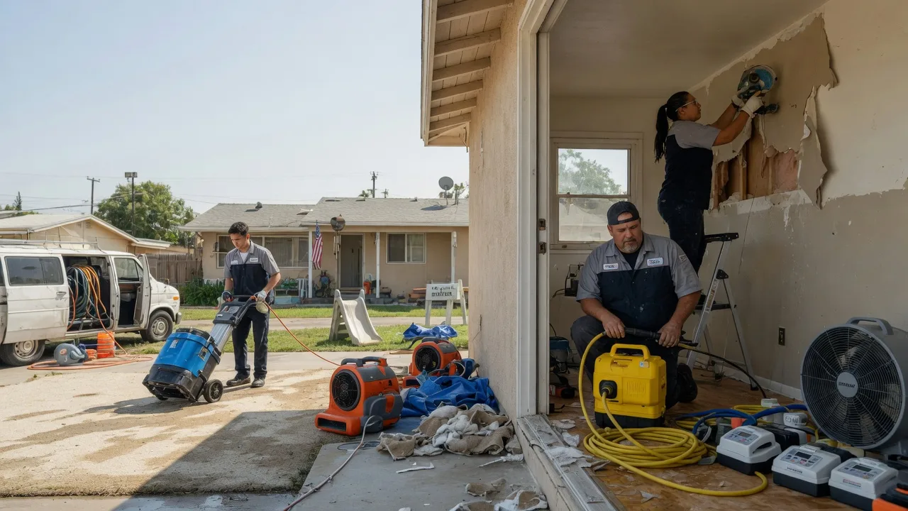Water Damage Restoration in Mustang, OK near me